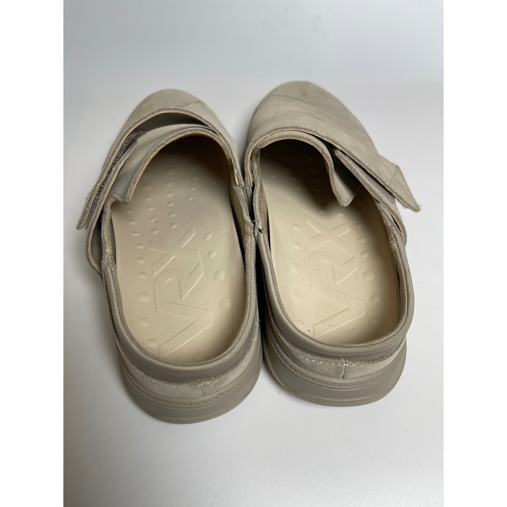 Vionic Recovery VRX Suede Mules Taupe Tan Adjustable Strap Orthotic Shoes 6.5 - Picture 5 of 8